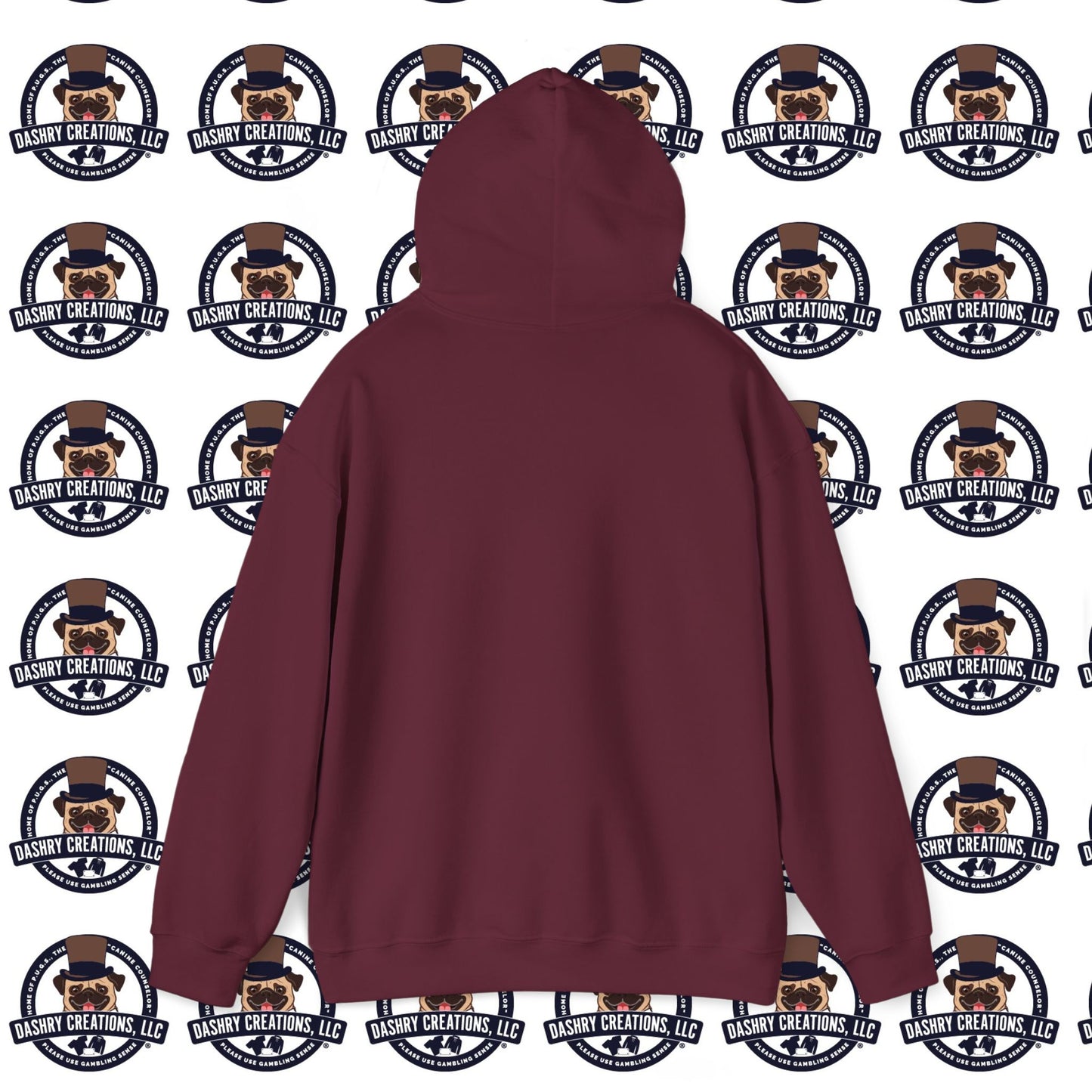 Slots “Everybody’s Got A System” Orange Wool Cap Unisex Heavy Blend™ Hooded Sweatshirt