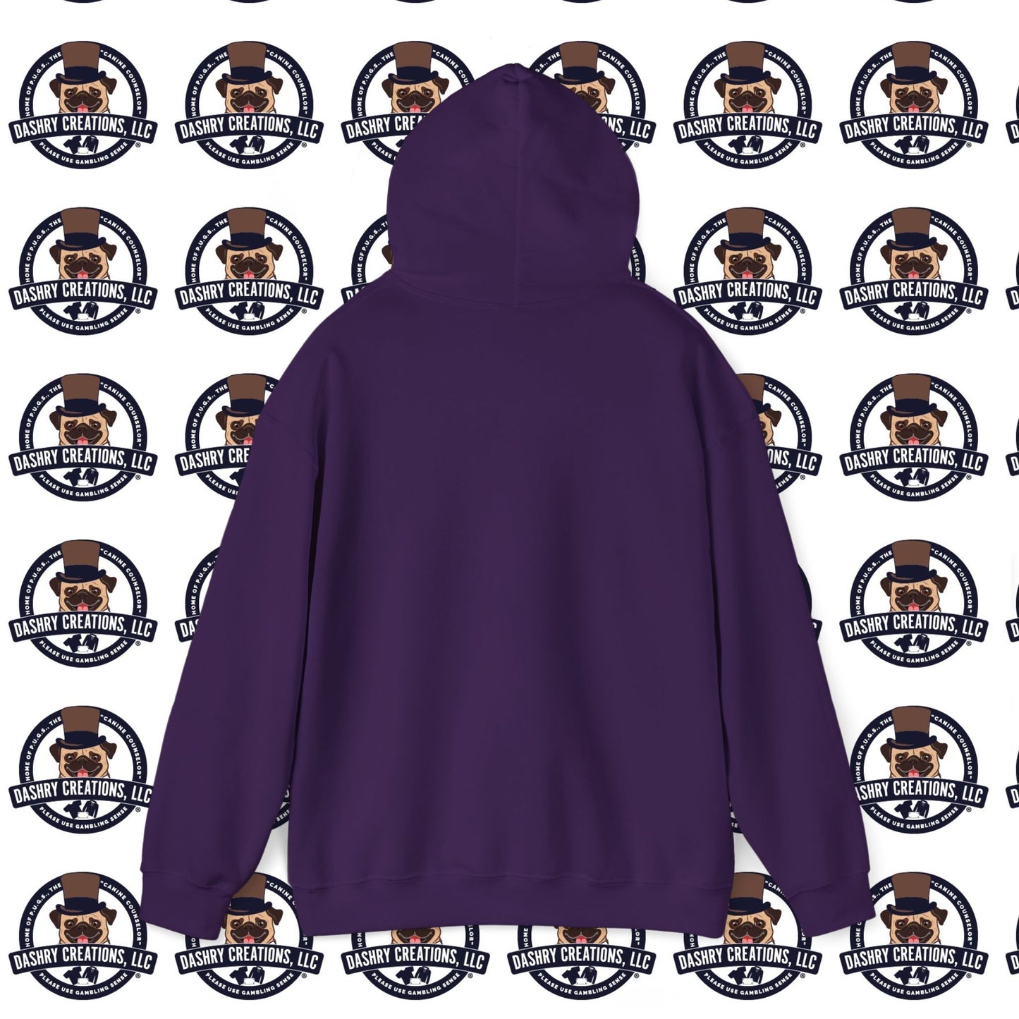 Poker “Win Early Leave” Early Black Hoodie Unisex Heavy Blend™ Hooded Sweatshirt