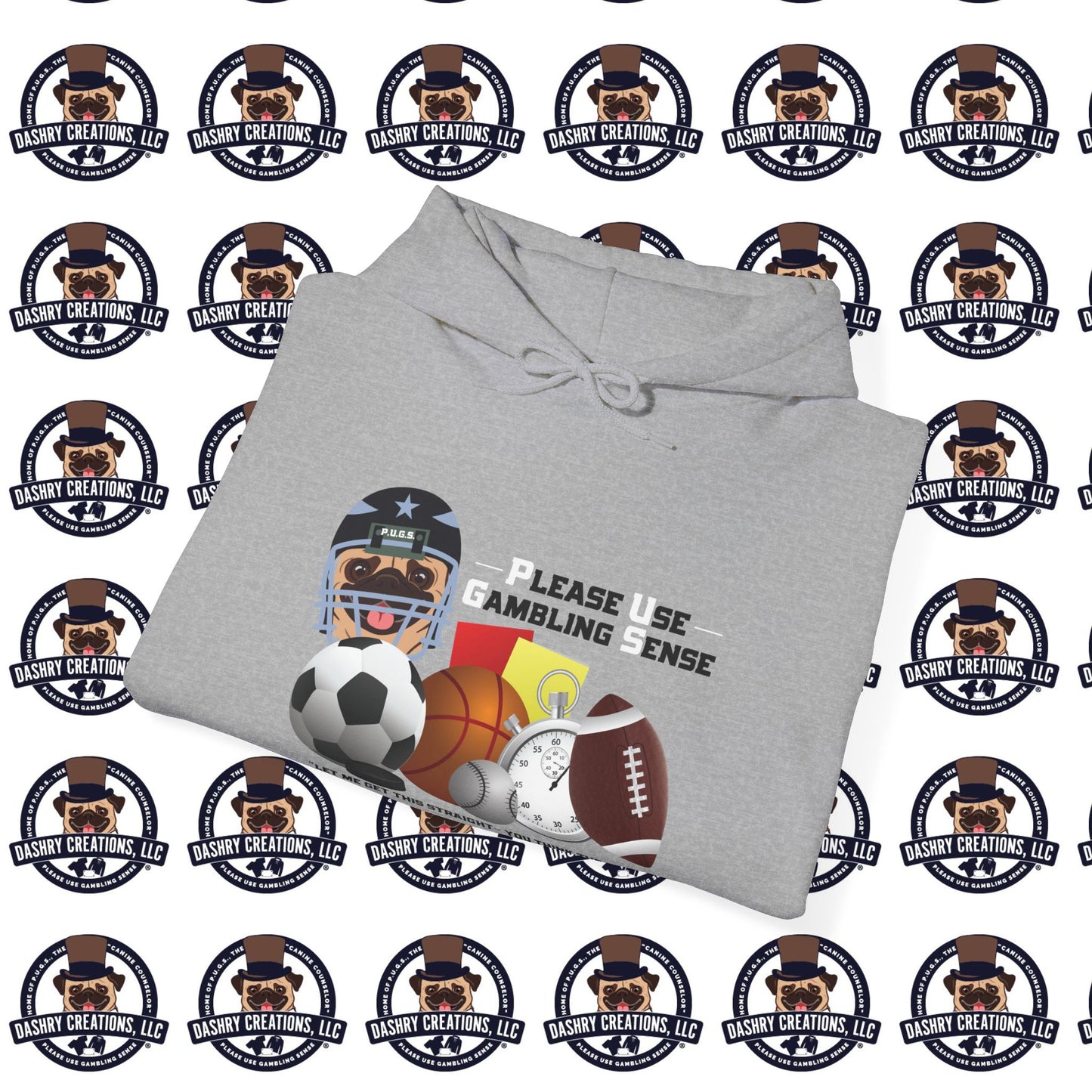 Sports Betting “Games Are Fixed” Helmet Unisex Heavy Blend™ Hooded Sweatshirt