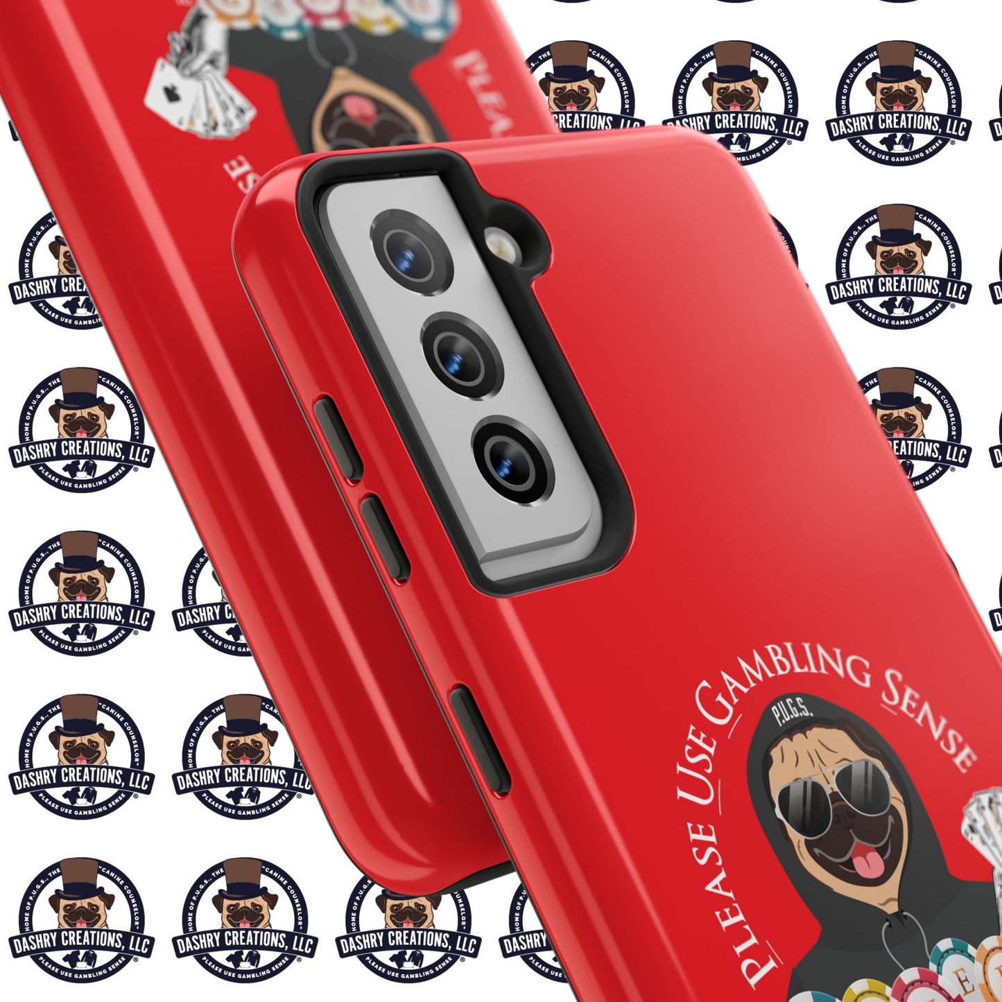 Poker “Win Early Leave” Early Black Hoodie Tough Phone Cases