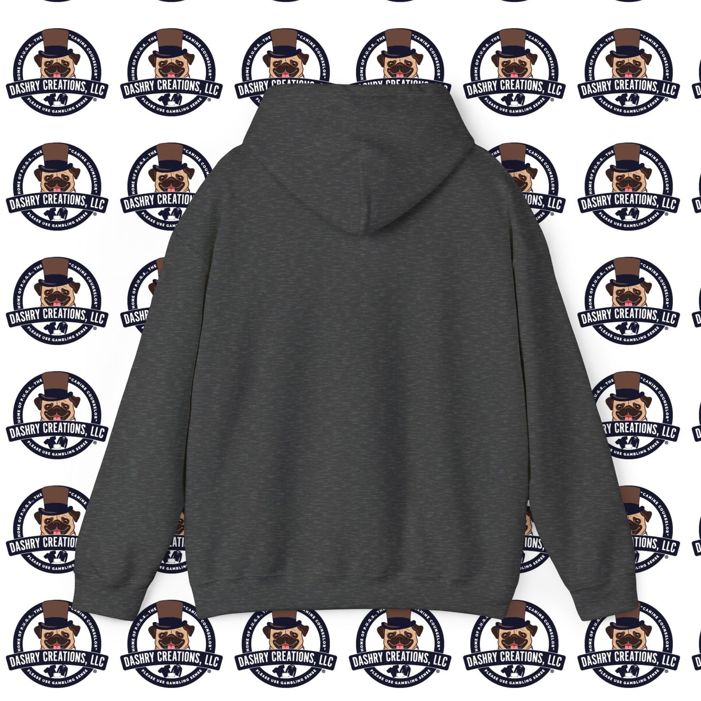 Slots “Everybody’s Got A System” Orange Wool Cap Unisex Heavy Blend™ Hooded Sweatshirt