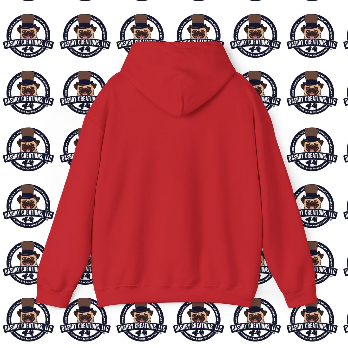 Slots “Everybody’s Got A System” Orange Wool Cap Unisex Heavy Blend™ Hooded Sweatshirt