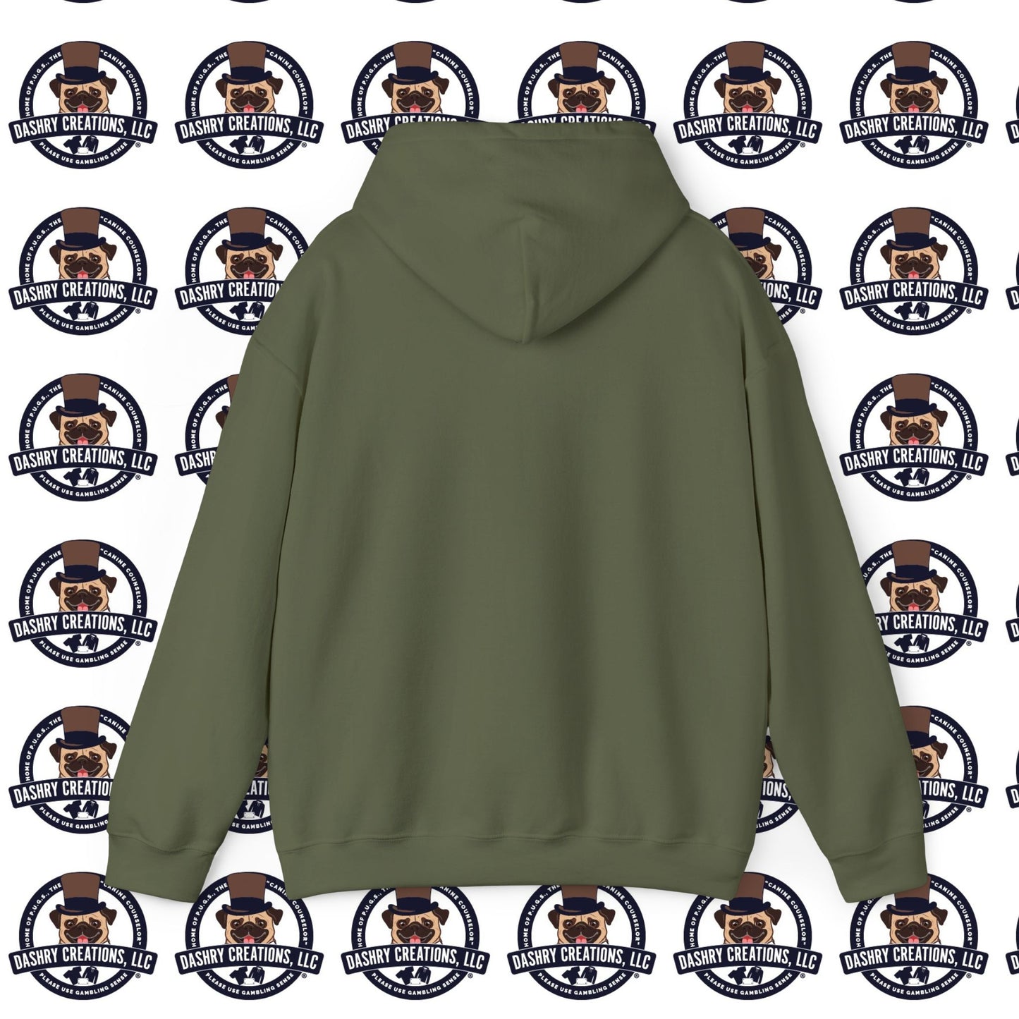 Slots “Everybody’s Got A System” Orange Wool Cap Unisex Heavy Blend™ Hooded Sweatshirt
