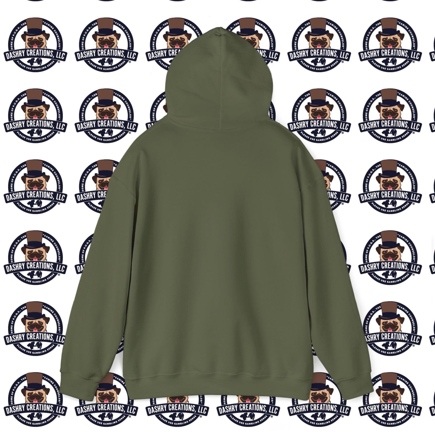 Slots “Everybody’s Got A System” Orange Wool Cap Unisex Heavy Blend™ Hooded Sweatshirt