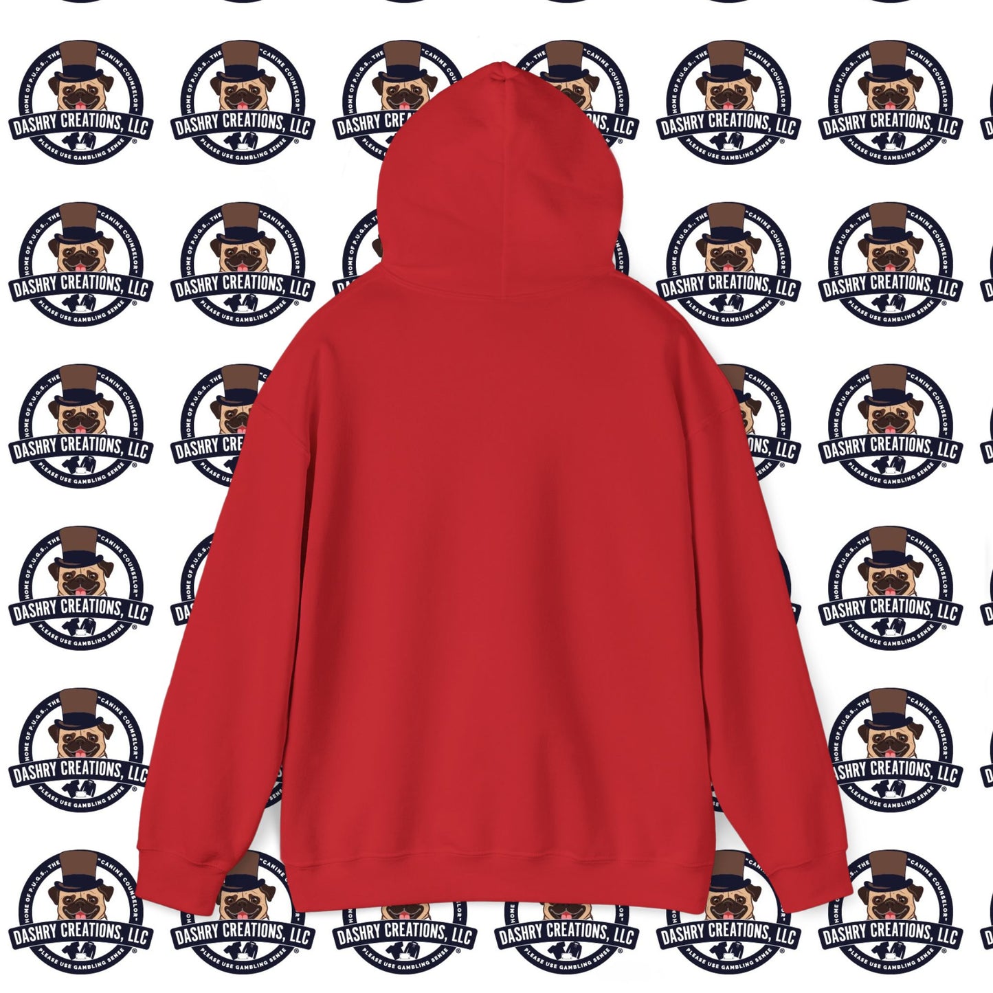 Slots “Everybody’s Got A System” Orange Wool Cap Unisex Heavy Blend™ Hooded Sweatshirt