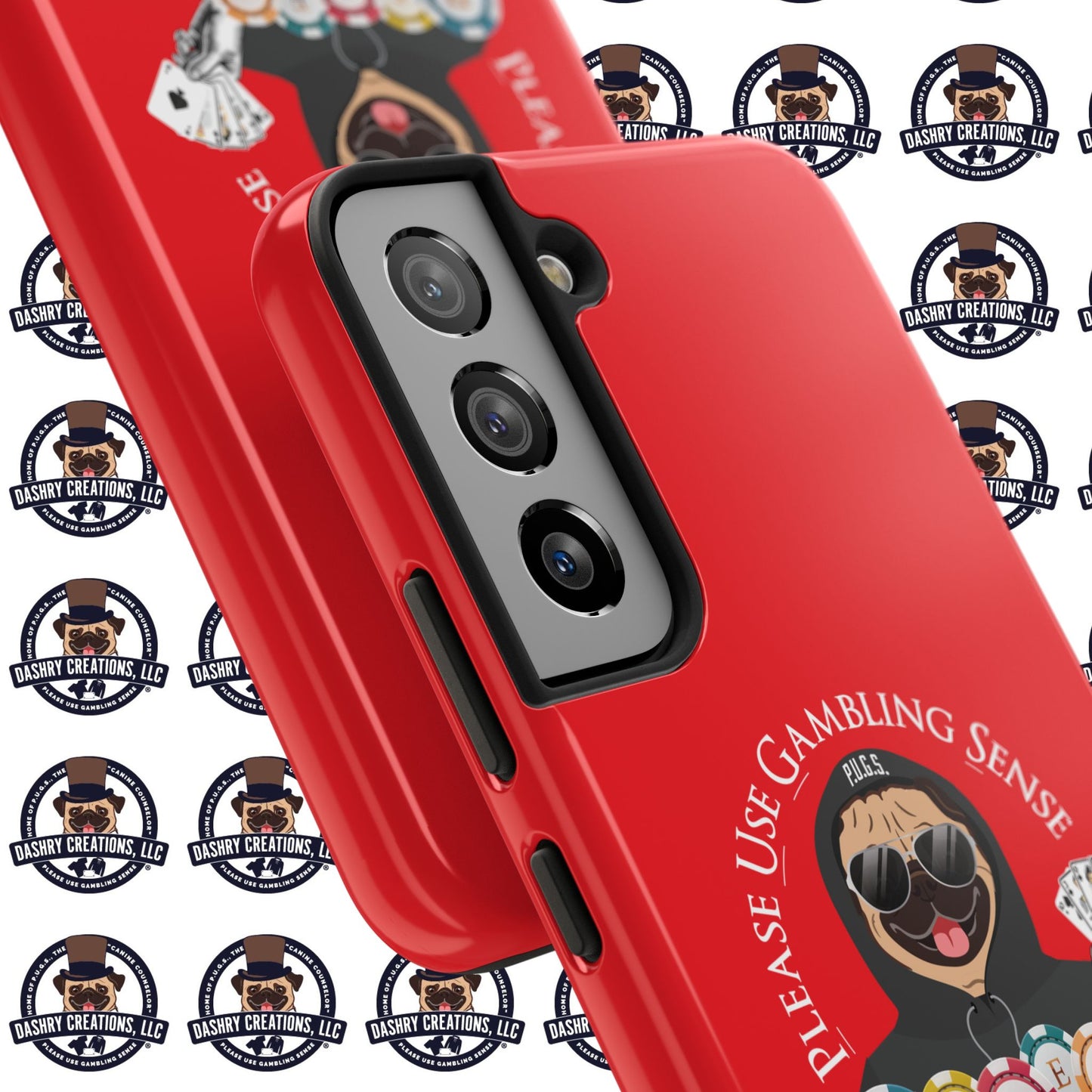 Poker “Win Early Leave” Early Black Hoodie Tough Phone Cases