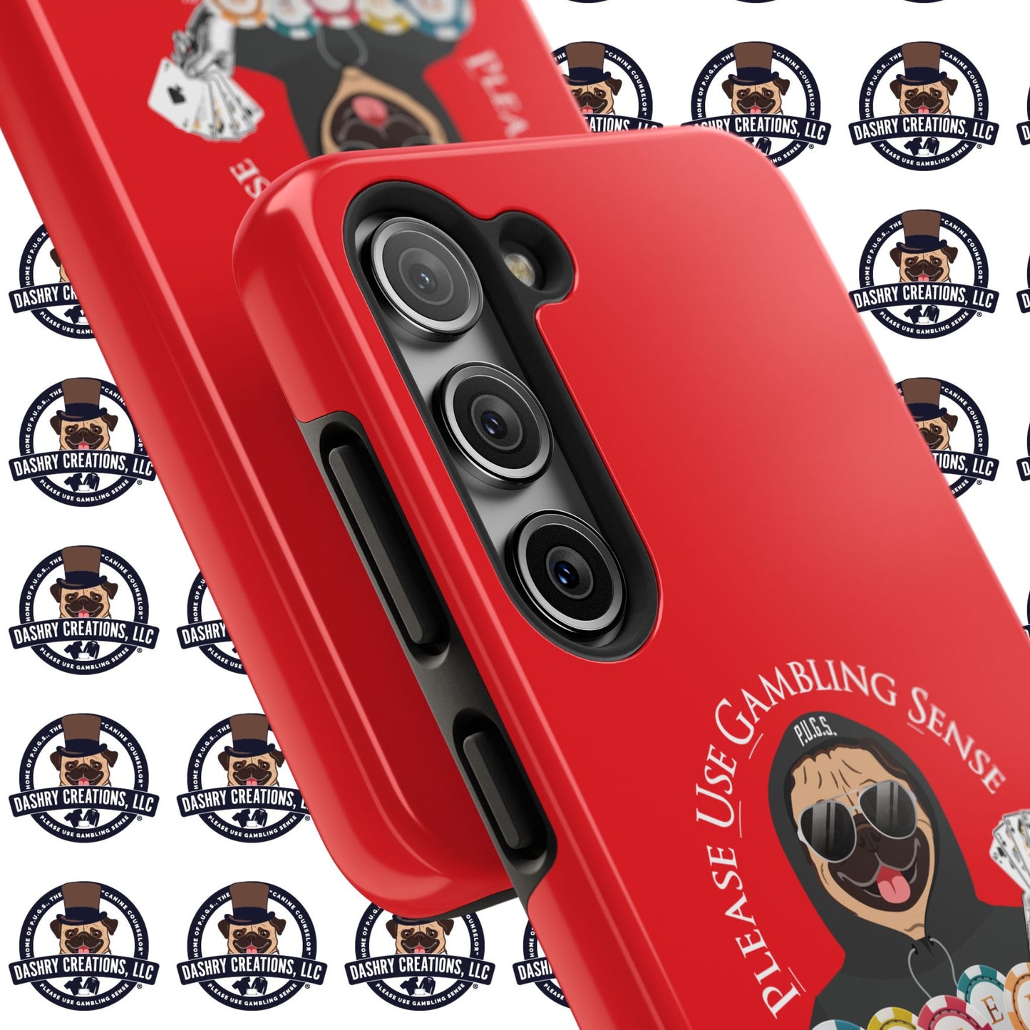 Poker “Win Early Leave” Early Black Hoodie Tough Phone Cases
