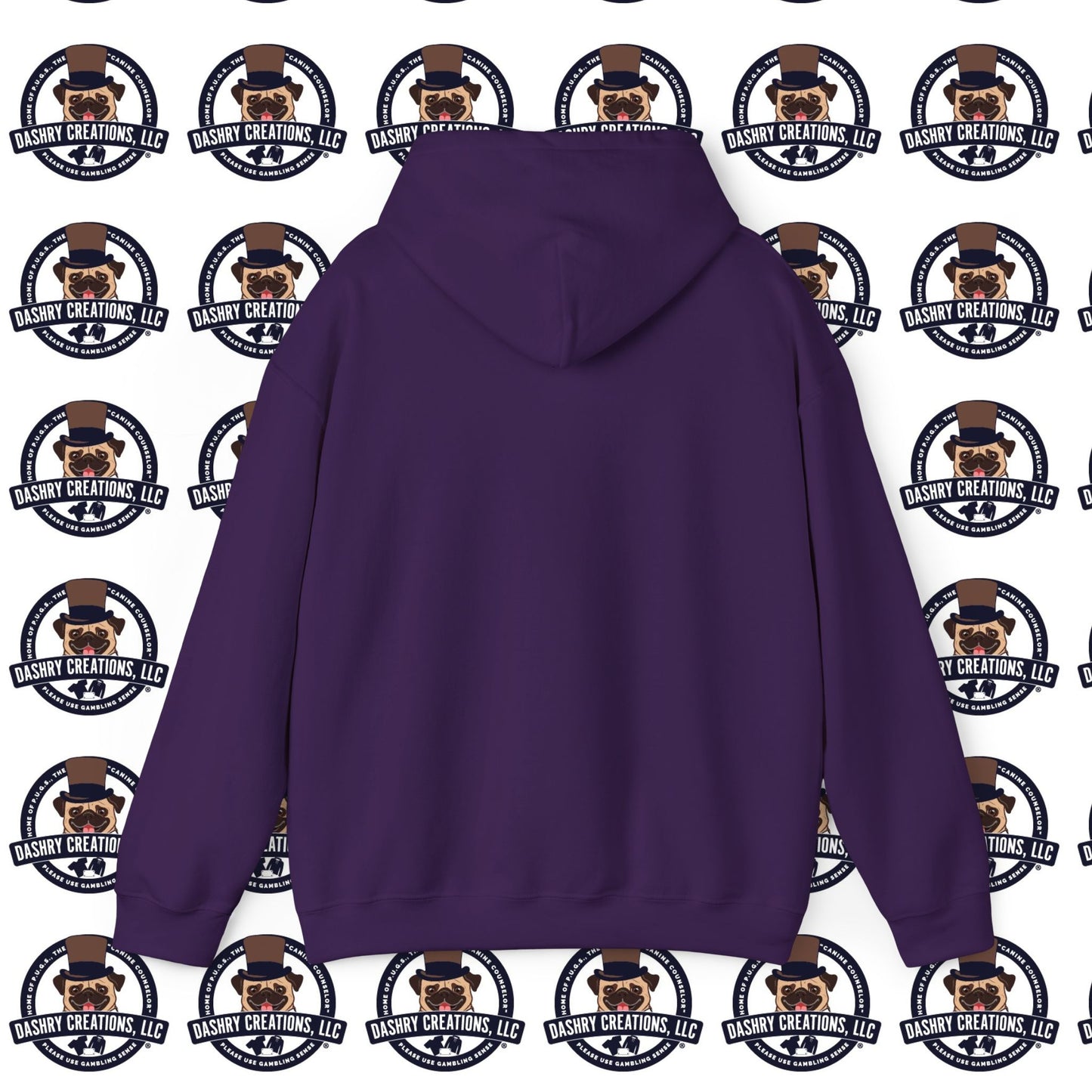 Poker “Win Early Leave” Early Black Hoodie Unisex Heavy Blend™ Hooded Sweatshirt