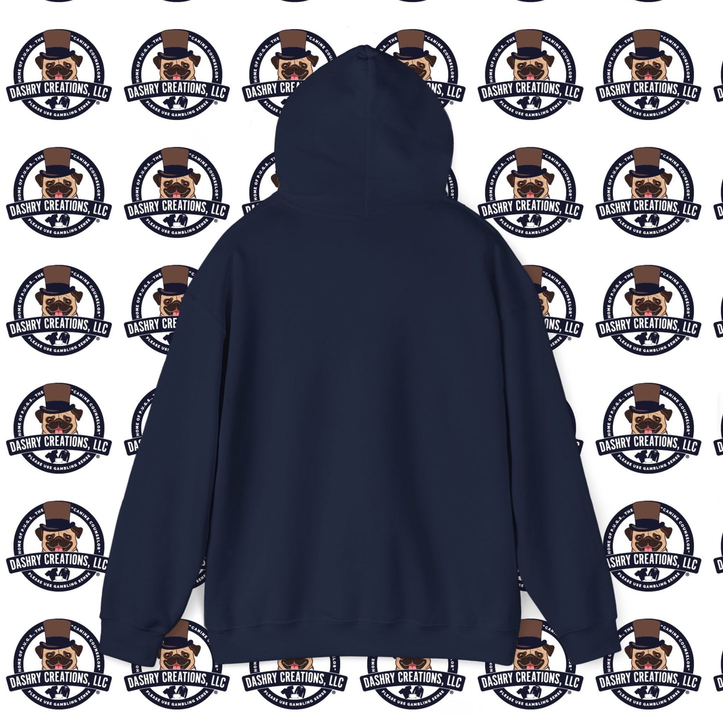 Poker “Win Early Leave” Early Black Hoodie Unisex Heavy Blend™ Hooded Sweatshirt