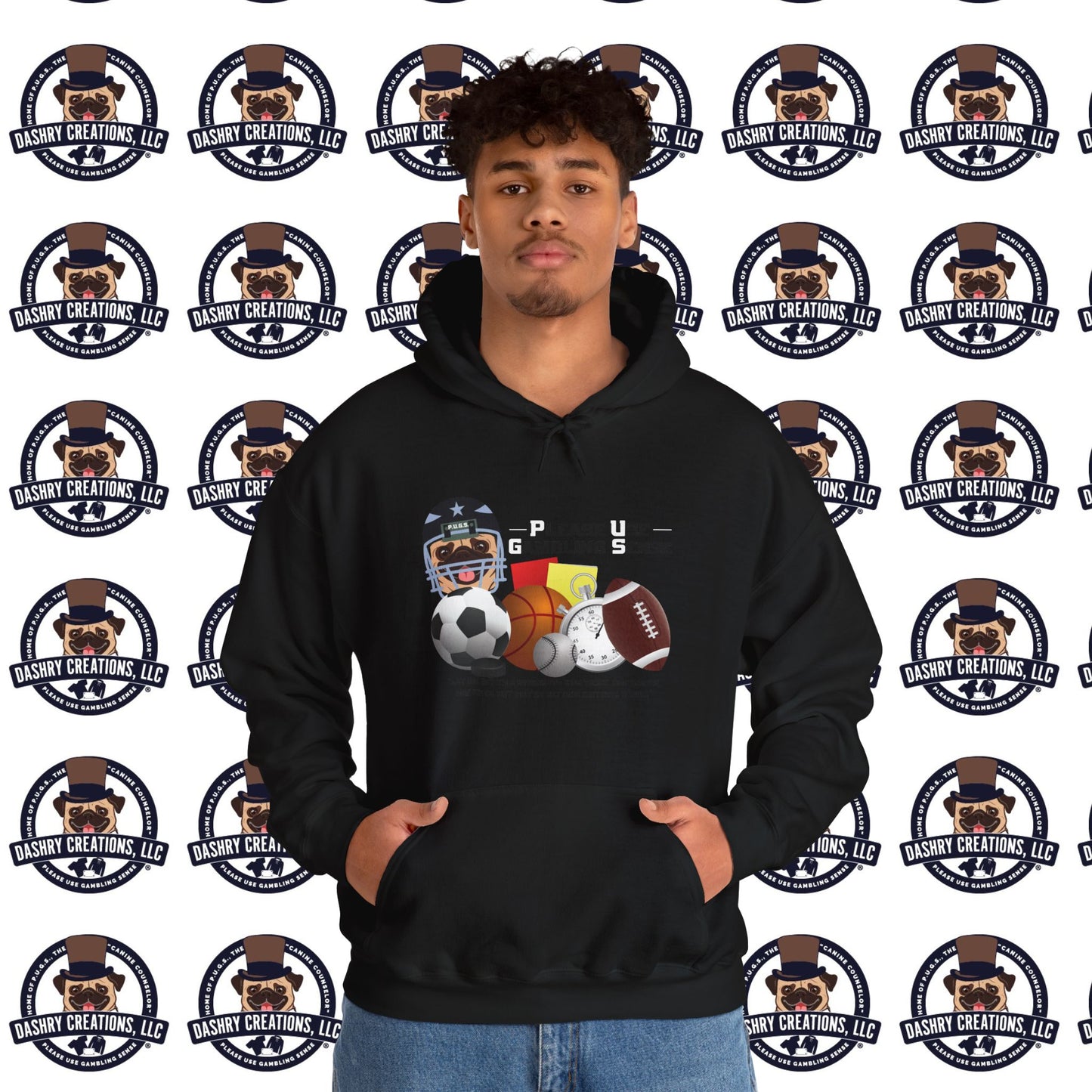 Sports Betting “Games Are Fixed” Helmet Unisex Heavy Blend™ Hooded Sweatshirt