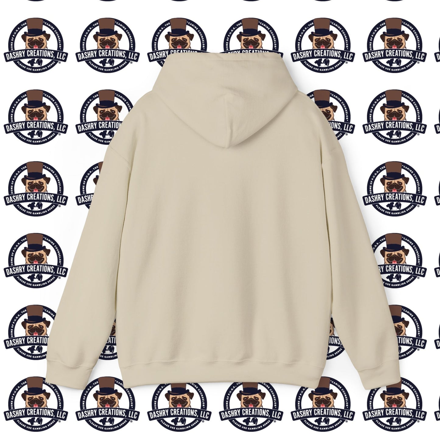 Slots “Everybody’s Got A System” Orange Wool Cap Unisex Heavy Blend™ Hooded Sweatshirt