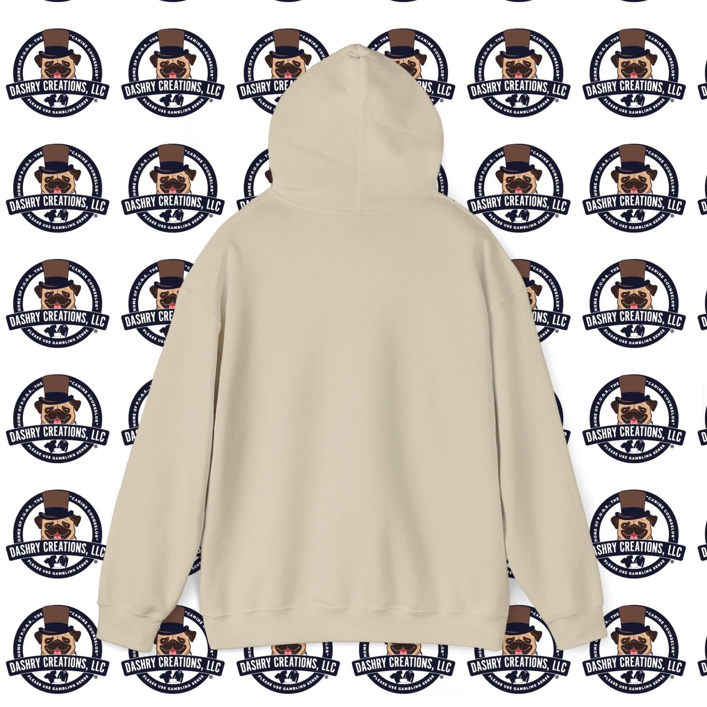 Slots “Everybody’s Got A System” Orange Wool Cap Unisex Heavy Blend™ Hooded Sweatshirt