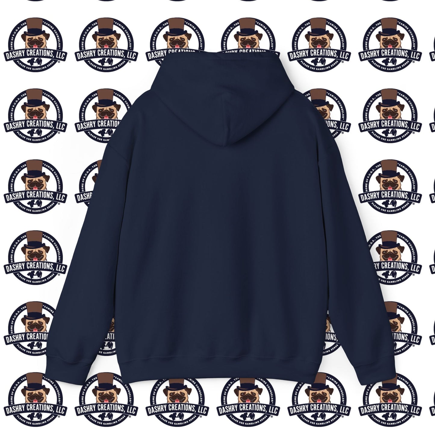 Poker “Win Early Leave” Early Black Hoodie Unisex Heavy Blend™ Hooded Sweatshirt