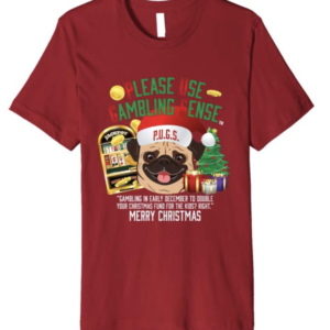 Christmas Slots Gambling Premium T-Shirt